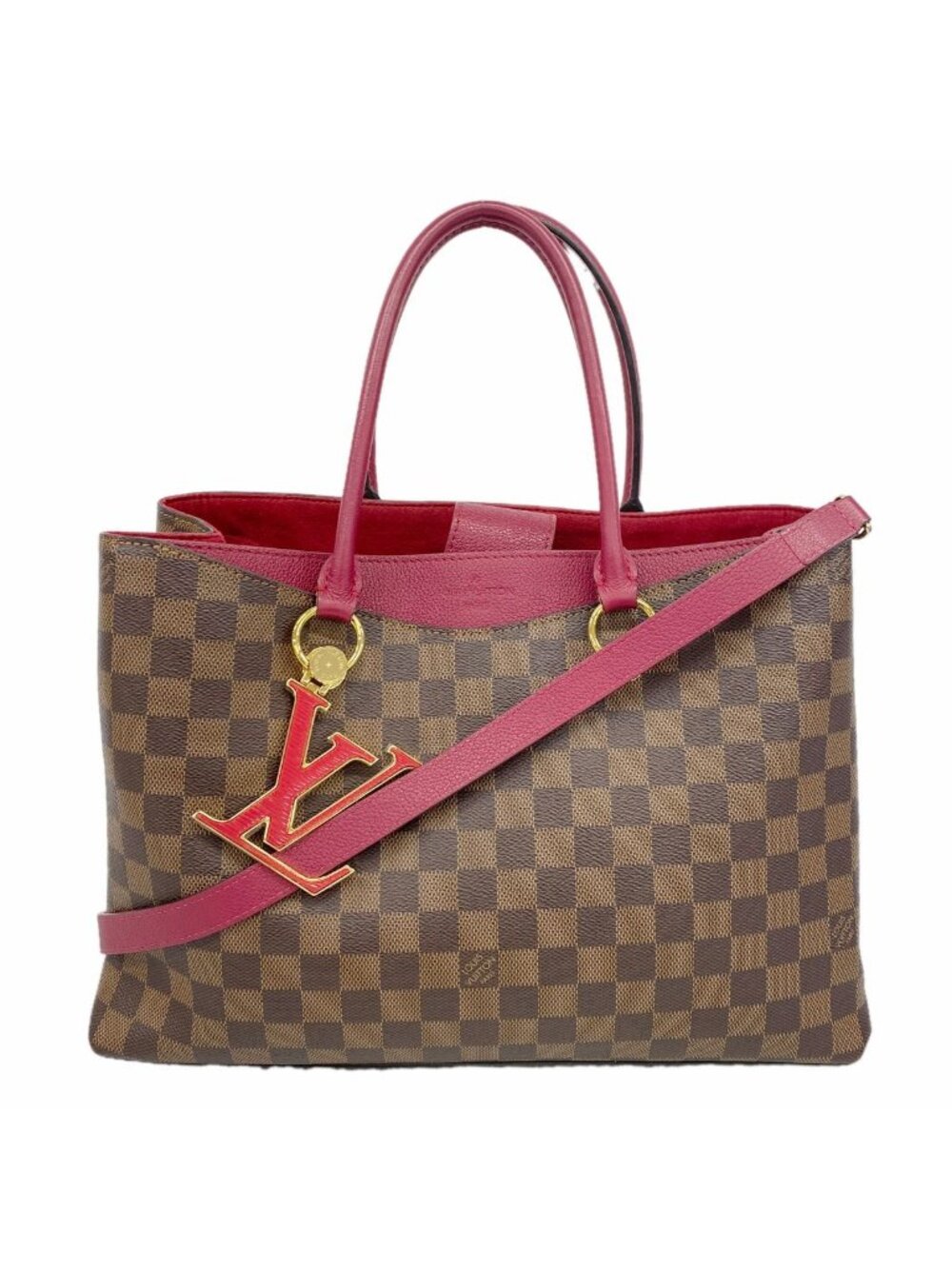 Louis Vuitton Tote Bag Damier LV Riverside Ebene Riduvin 2-Way